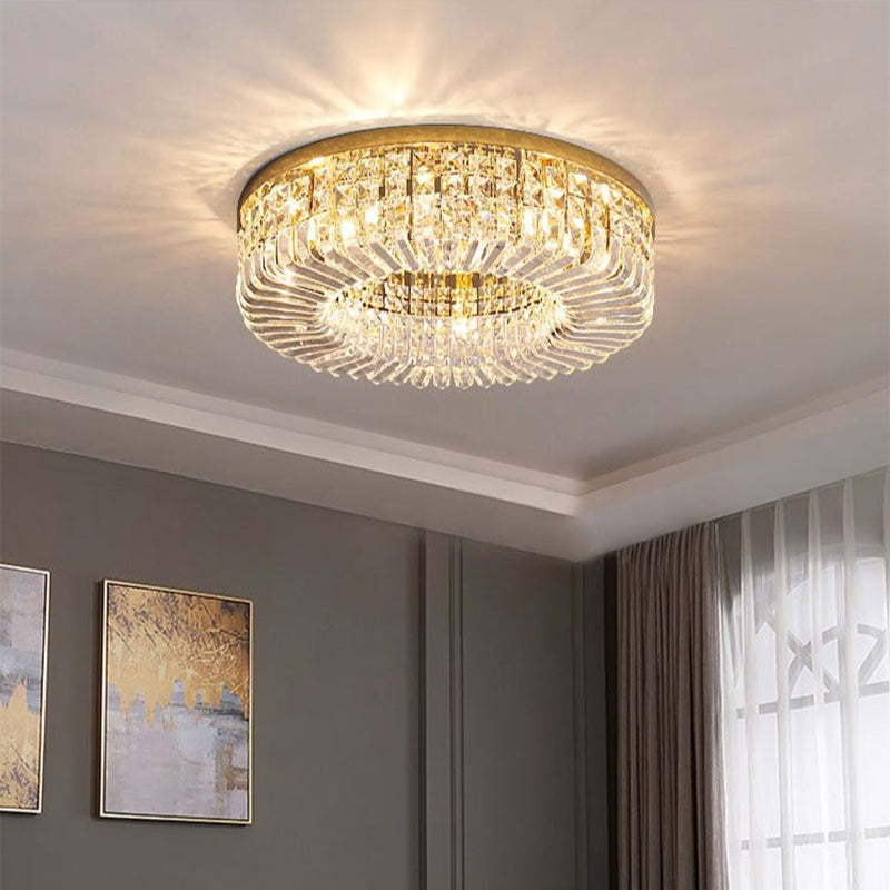 Kristy Luxury Flush Mount /Crystal Ceiling Light