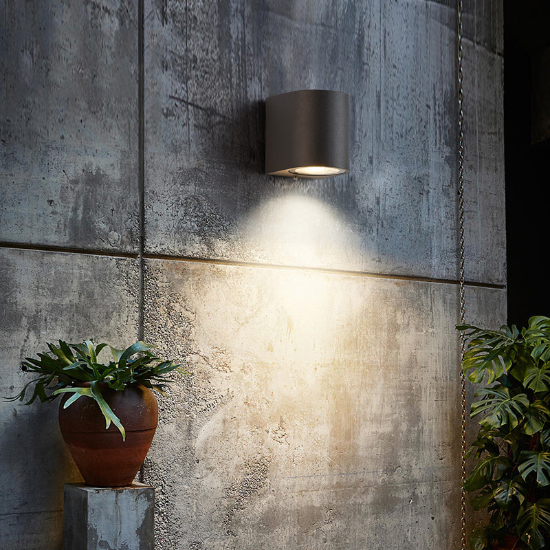 Ray Minimalist Square Outdoor Wall Lamp