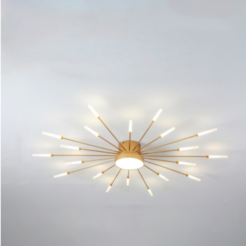 Arisha Modern Home Decoration Fireworks LED Ceiling Light