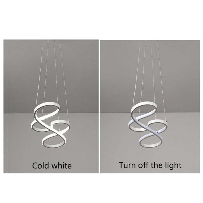 Arisha Modern Chandelier Linear Pendant Light Dining Room