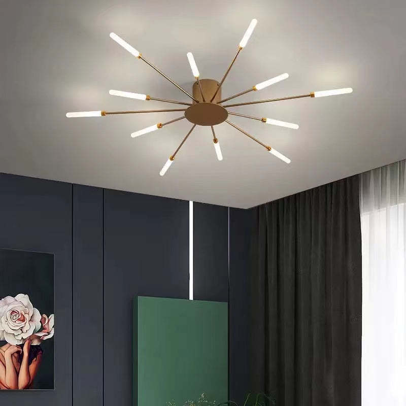 Arisha Fireworks Flush-Mount Ceiling Light Living Room