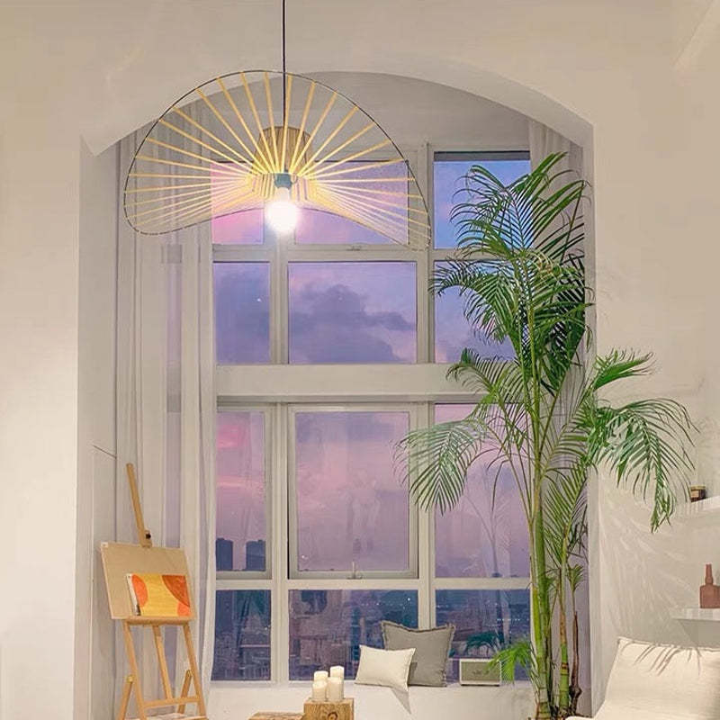 Ritta Modern Flower Fabric Pendant Light