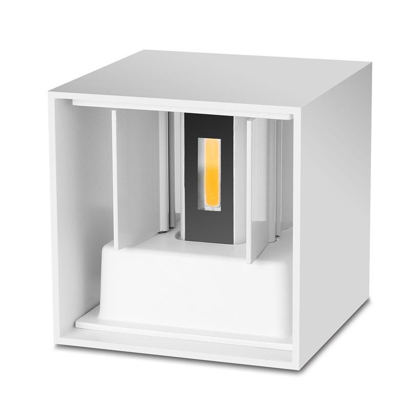 Ray Modern Adjustable Square Outdoor Wall Lamp LED