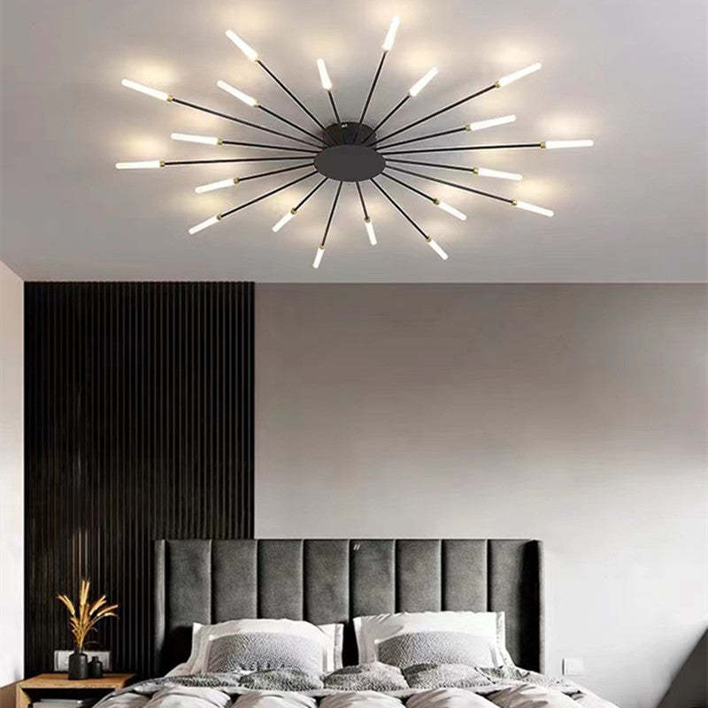 Arisha Fireworks Flush-Mount Ceiling Light Living Room