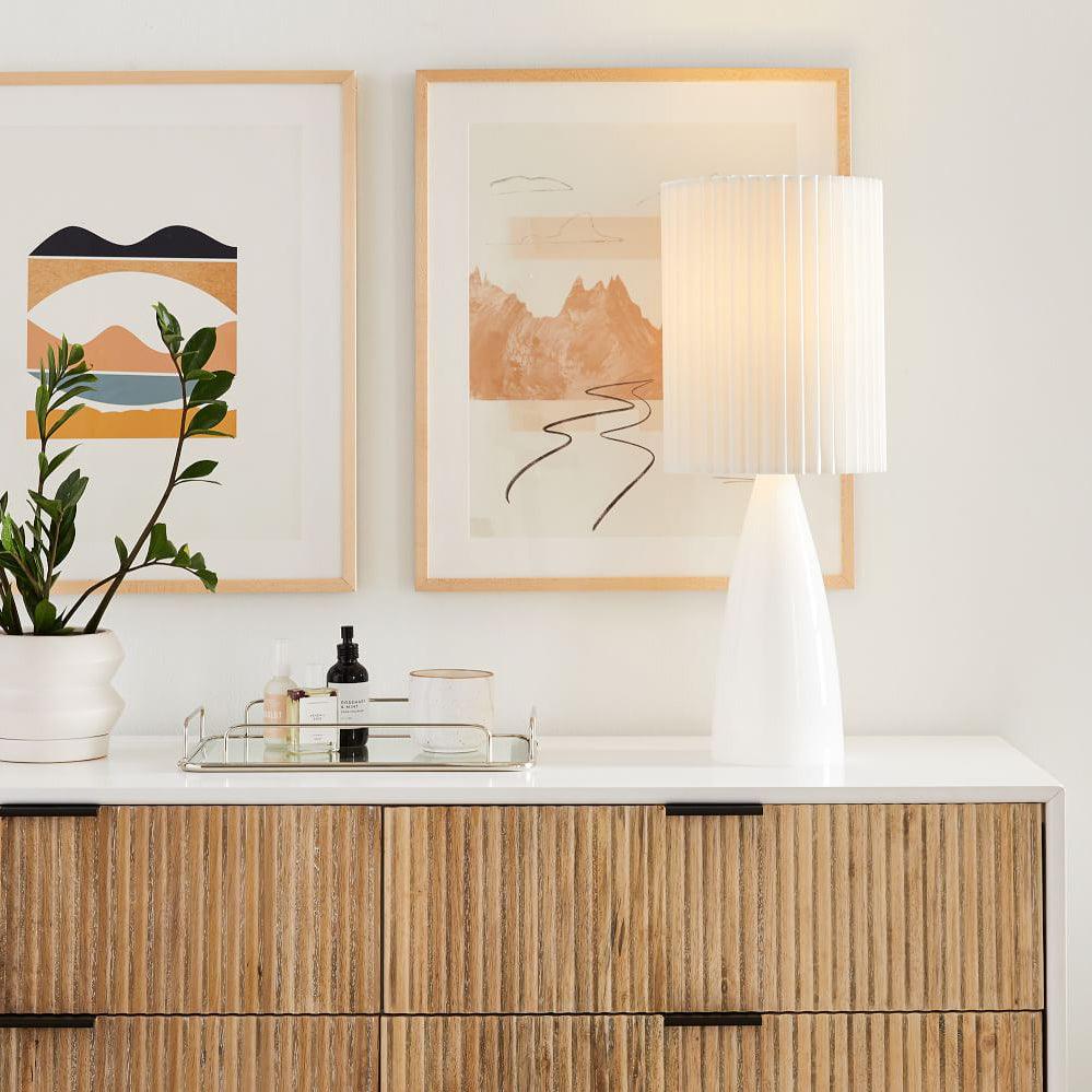 Boko Minimalist Fabric Table Lamp