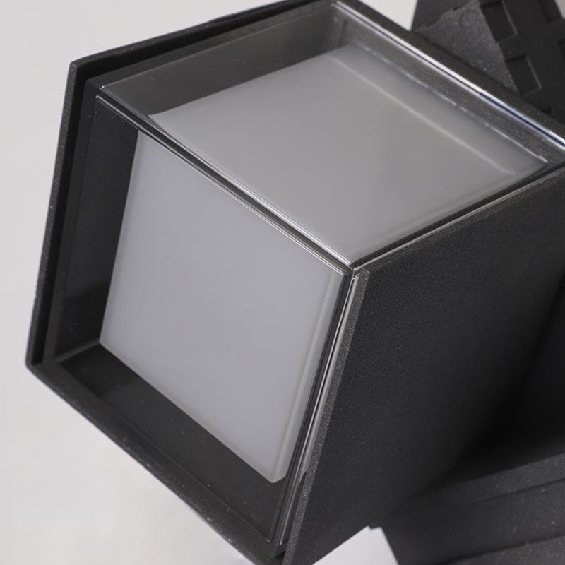 Hazel Adjustable Square Metal Outdoor Wall Lights