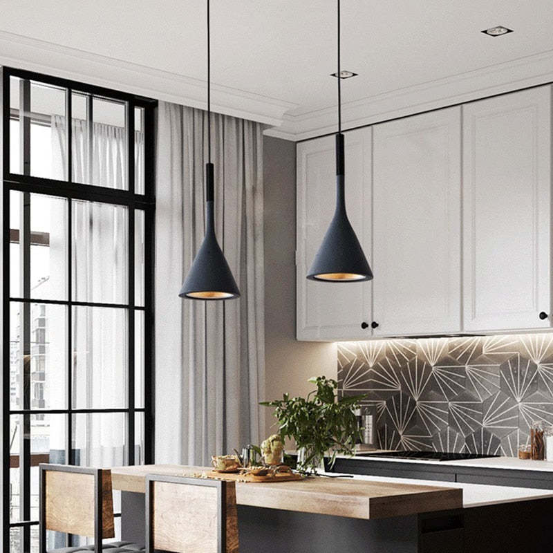 Valentina Modern Pendant Light, Triangle