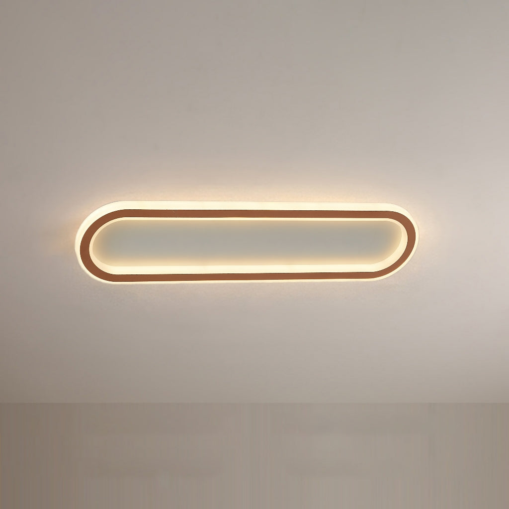 Arisha Minimalist Rectangular Flush Mount Ceiling Light