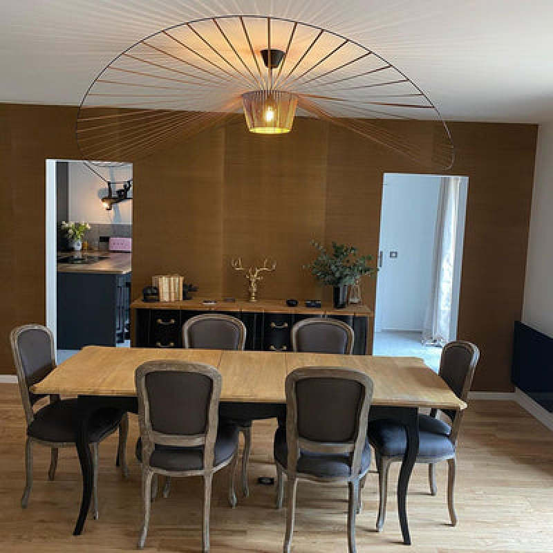 Ritta Modern Flower Fabric Pendant Light