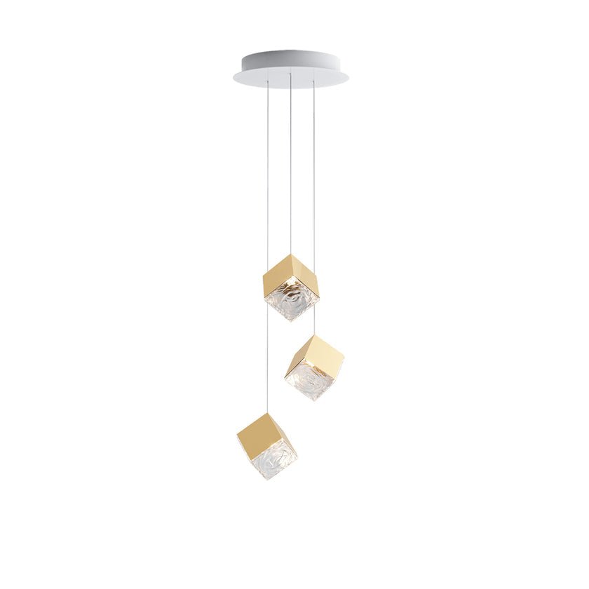 Prismatic Vapor Chandelier