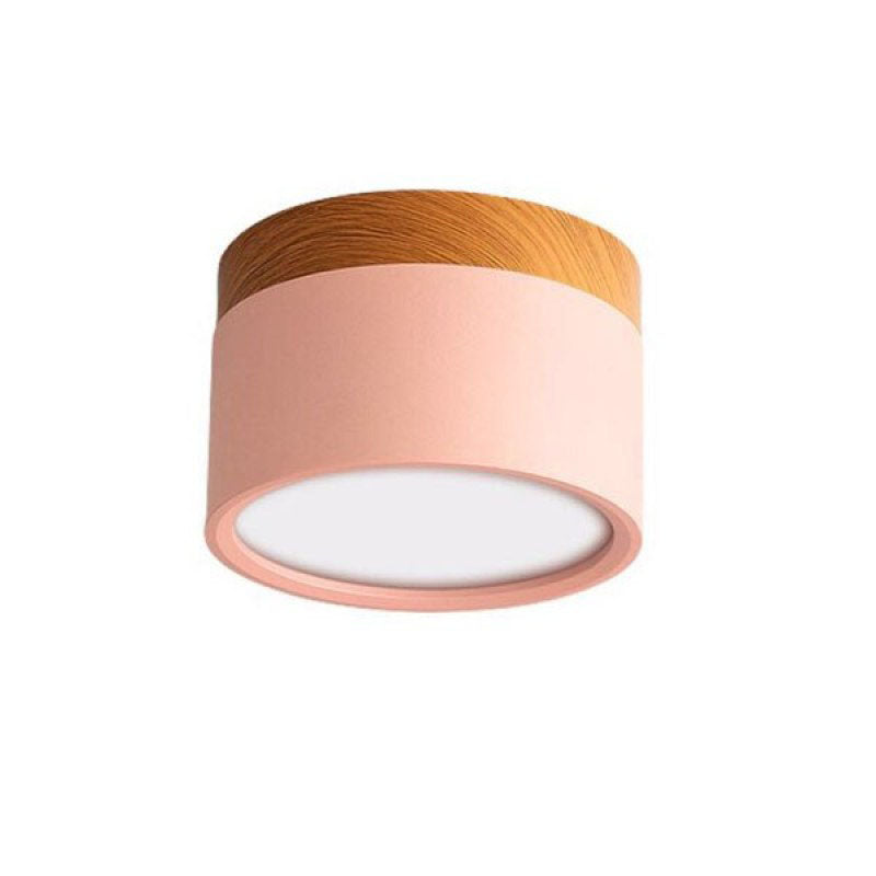 Valentina Modern Cylindrical /Acrylic Flush Mount Ceiling Light Hallway