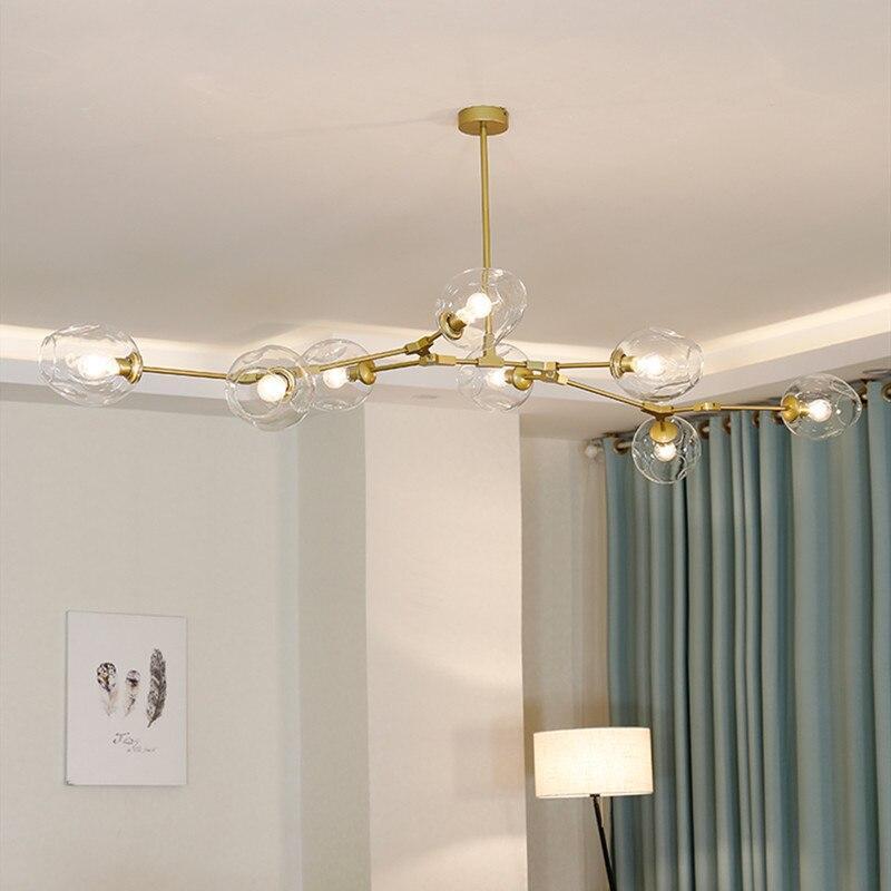 Valentina Nordic Modern Glass Pendant Light Bubble