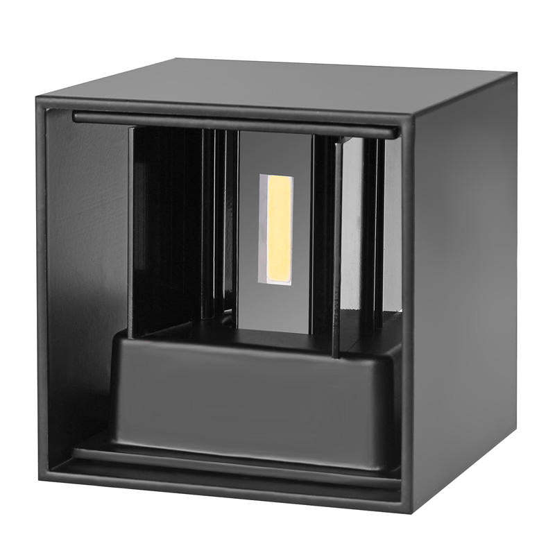 Ray Modern Adjustable Square Outdoor Wall Lamp LED
