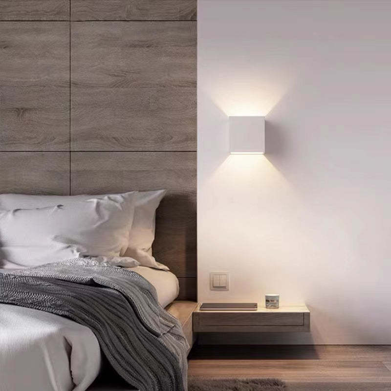 Ray Modern Adjustable Square Outdoor Wall Lamp LED