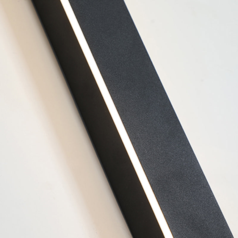 Arisha Ripple Minimalist Linear LED Outdoor Wall Lamp Garden Corridor Balcony