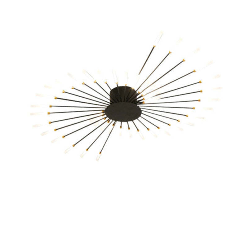 Arisha Fireworks Flush-Mount Ceiling Light Living Room
