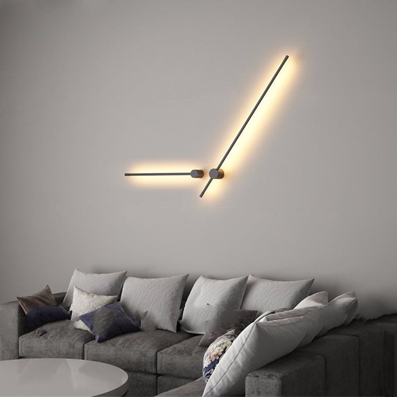 Arisha Minimalist Rotatable Linear LED Indoor Wall Lamp, Corridor