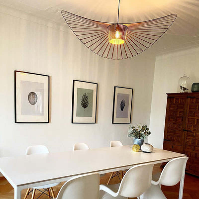 Ritta Modern Flower Fabric Pendant Light