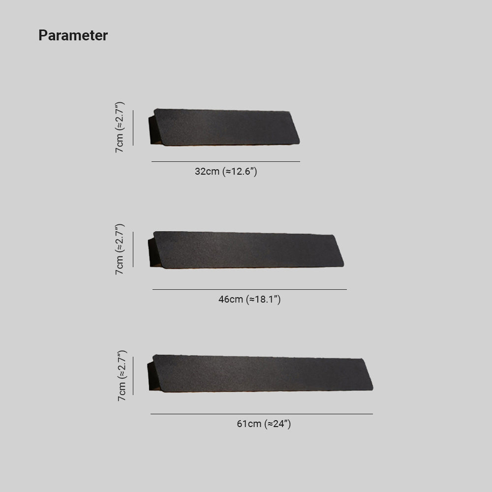 Ray Industrial Linear Outdoor Wall Lamp