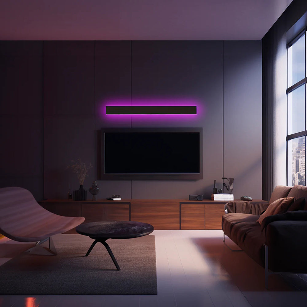 Arisha Ripple Minimalist Linear LED Outdoor Wall Lamp Garden Corridor Balcony