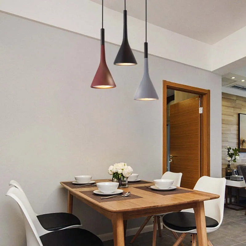 Valentina Modern Pendant Light, Triangle