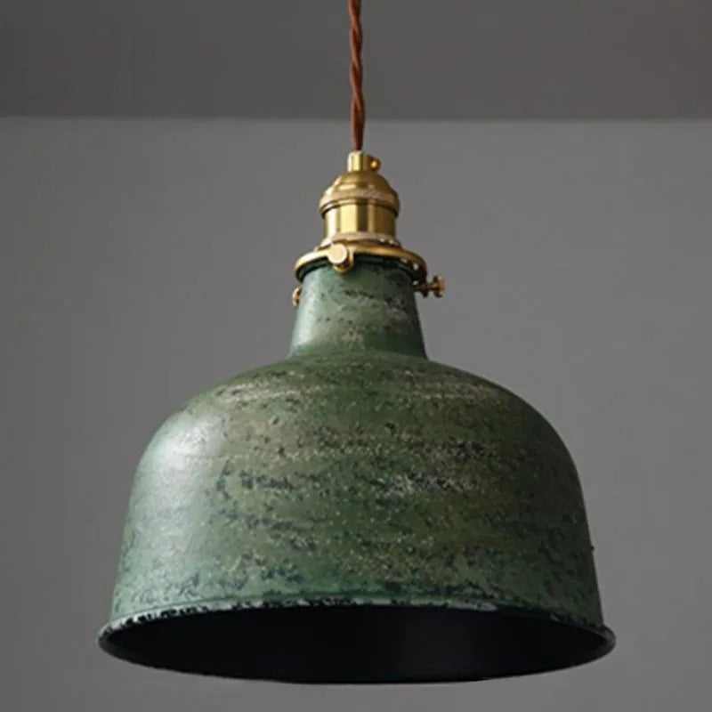 Silva Aged Rusty Vintage Rustic Finish Pendant Light, 3 Style
