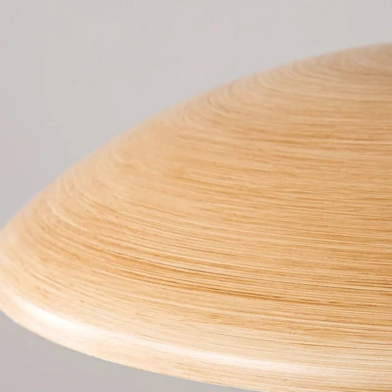 Muto Vintage Flush Mount Ceiling Light Wood Glass Bar Hotels