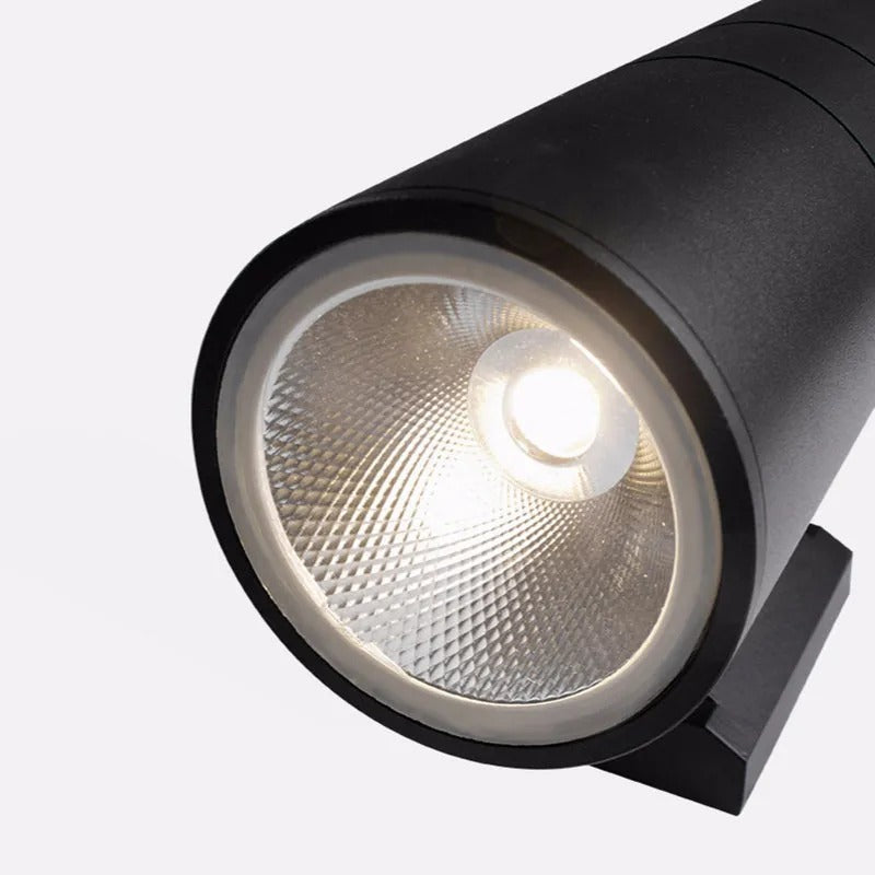 Ray Minimalist Double-headed LED Outdoor Wall Lamp Glass Garden Corridor
