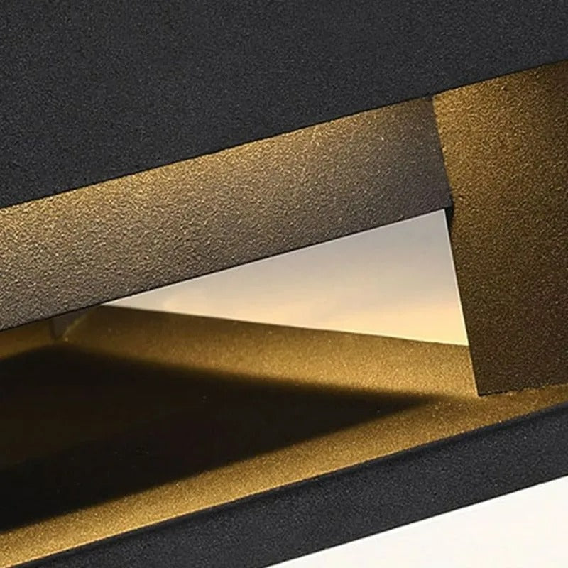 Ray Post Modern Solar Square LED Outdoor Light