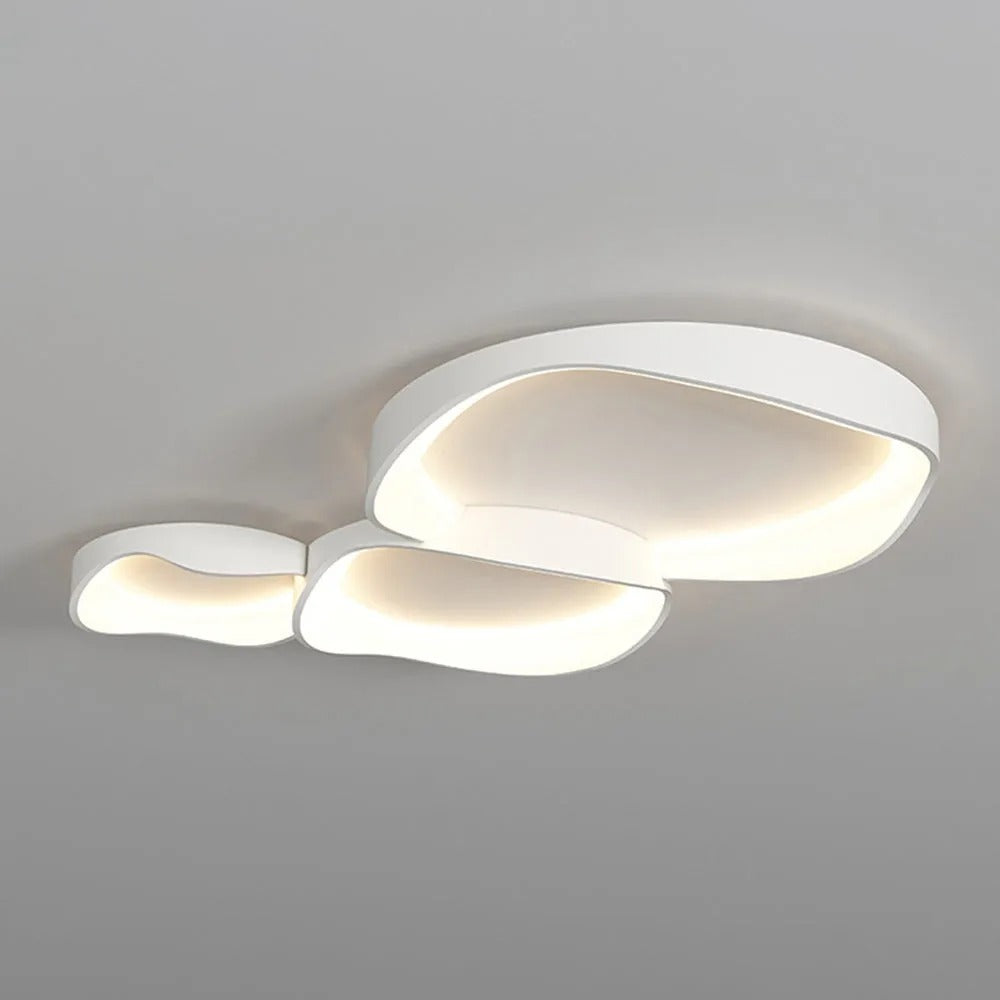 Arisha Modern Wave Flush Mount Ceiling Light Living Room