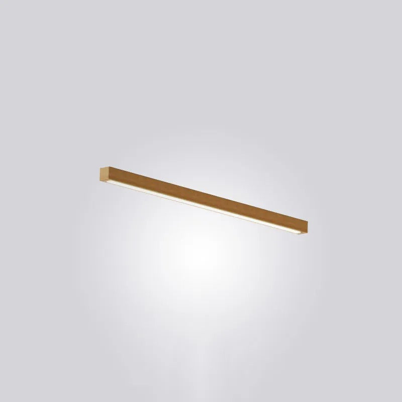 Arisha Linear Ceiling Light, Wood, 23.6"/39.4"