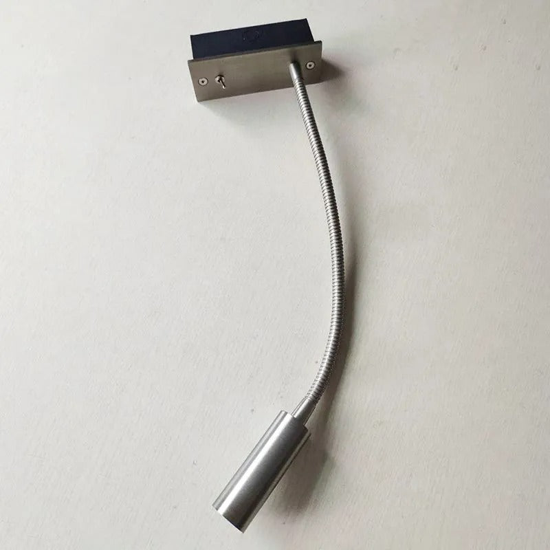 Ray Minimalist Reading Adjustable Spotlight Wall Light