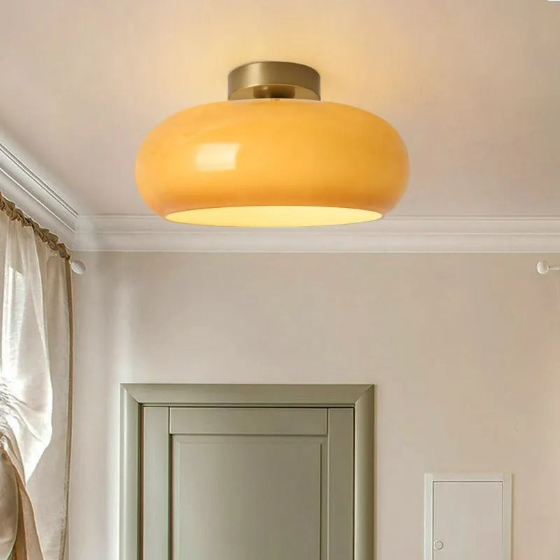 Valentina Modern Designer Round Flush Mount Ceiling Light
