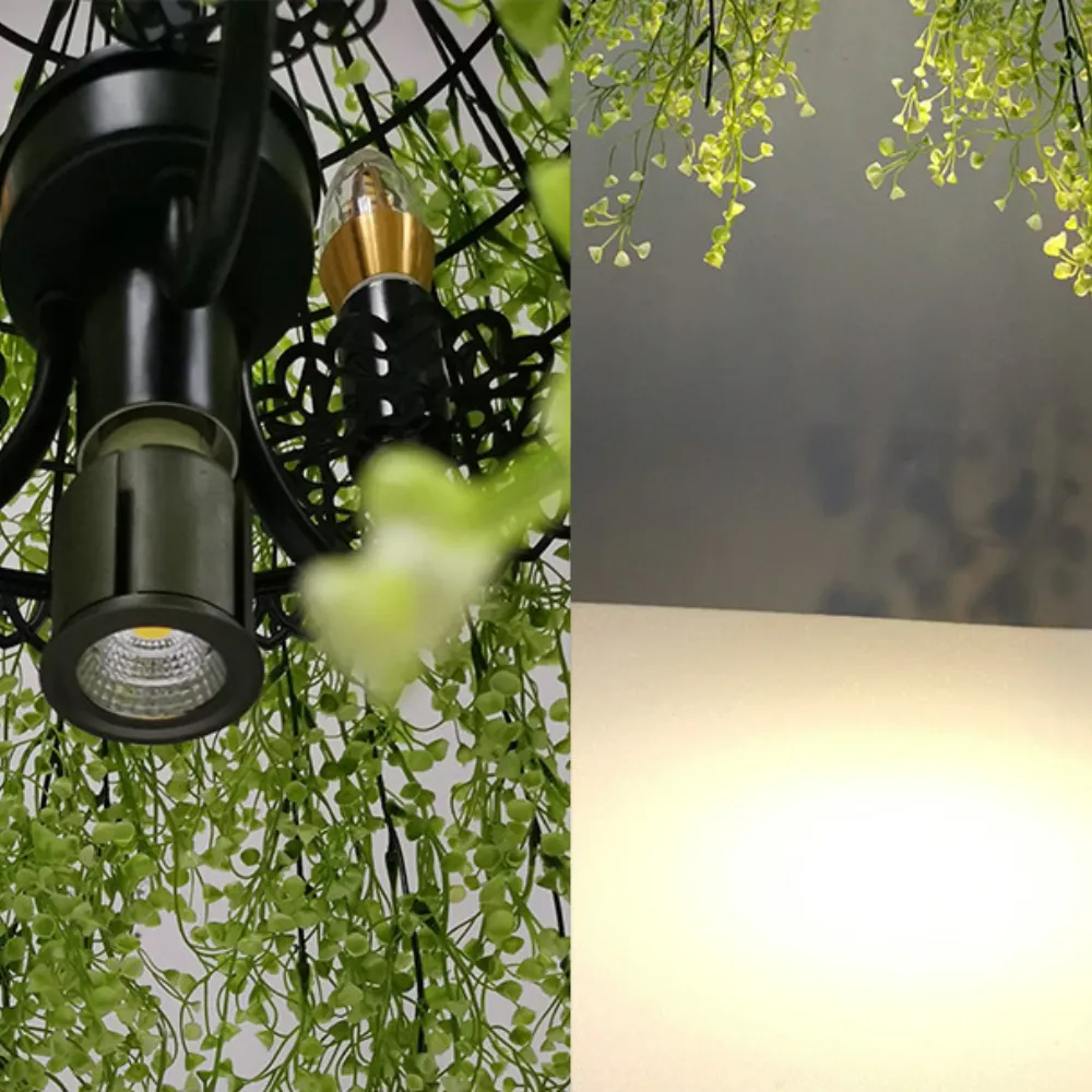 Nest Industrial Chandelier /Acrylic Bedroom/Living Room