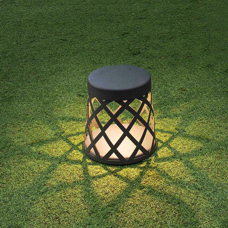 Dorah Stool LED Modern Aluminum Outdoor Lawn Lamp
