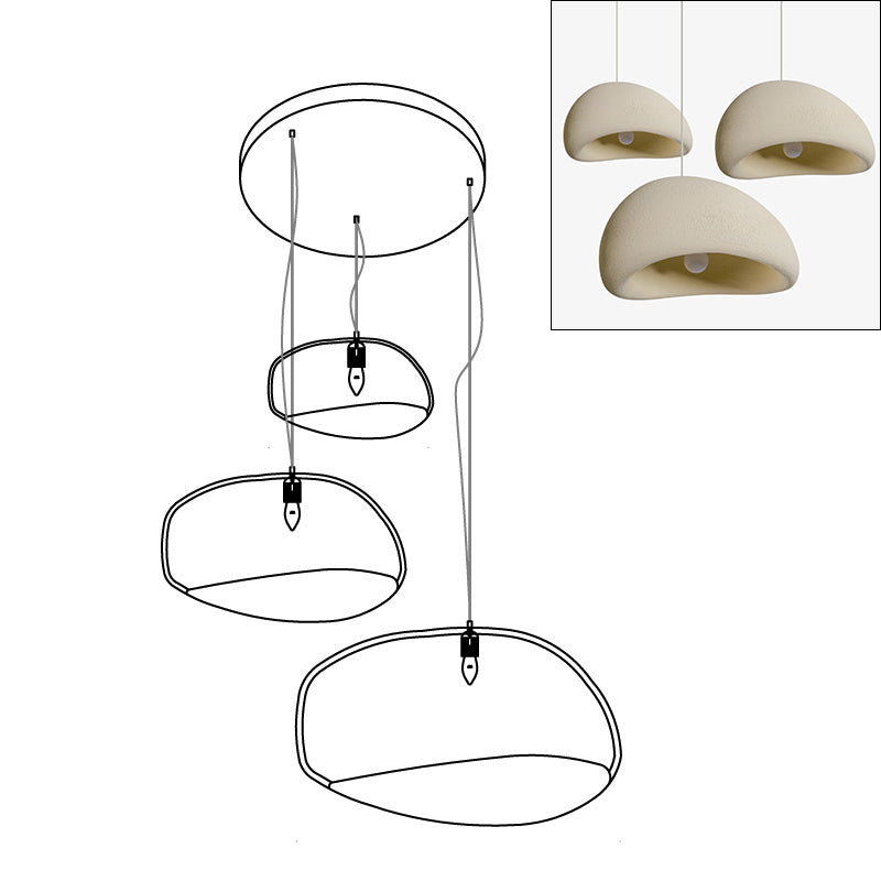 Cirarelle Chandelier Rough Combination Wabi-Sabi