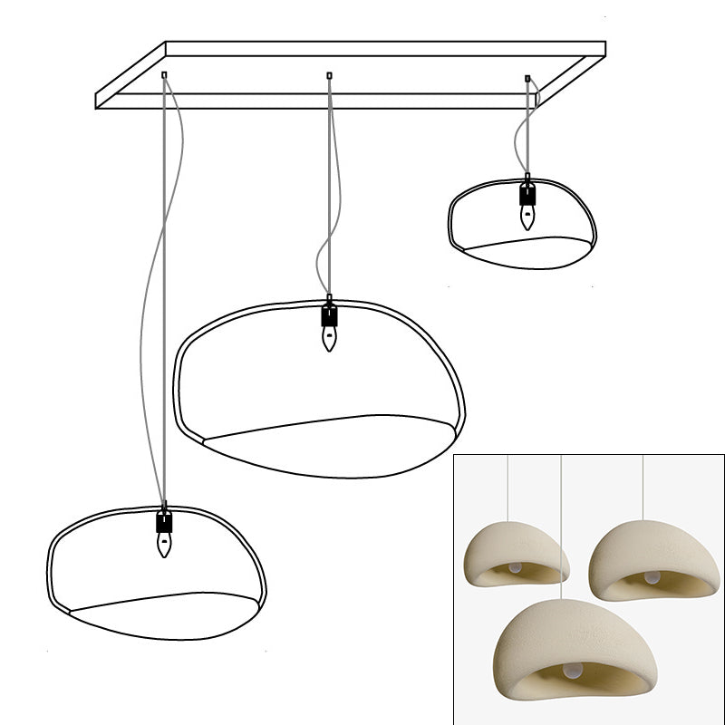 Cirarelle Chandelier Rough Combination Wabi-Sabi