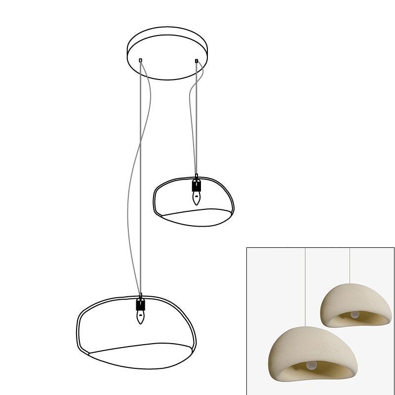 Cirarelle Chandelier Rough Combination Wabi-Sabi