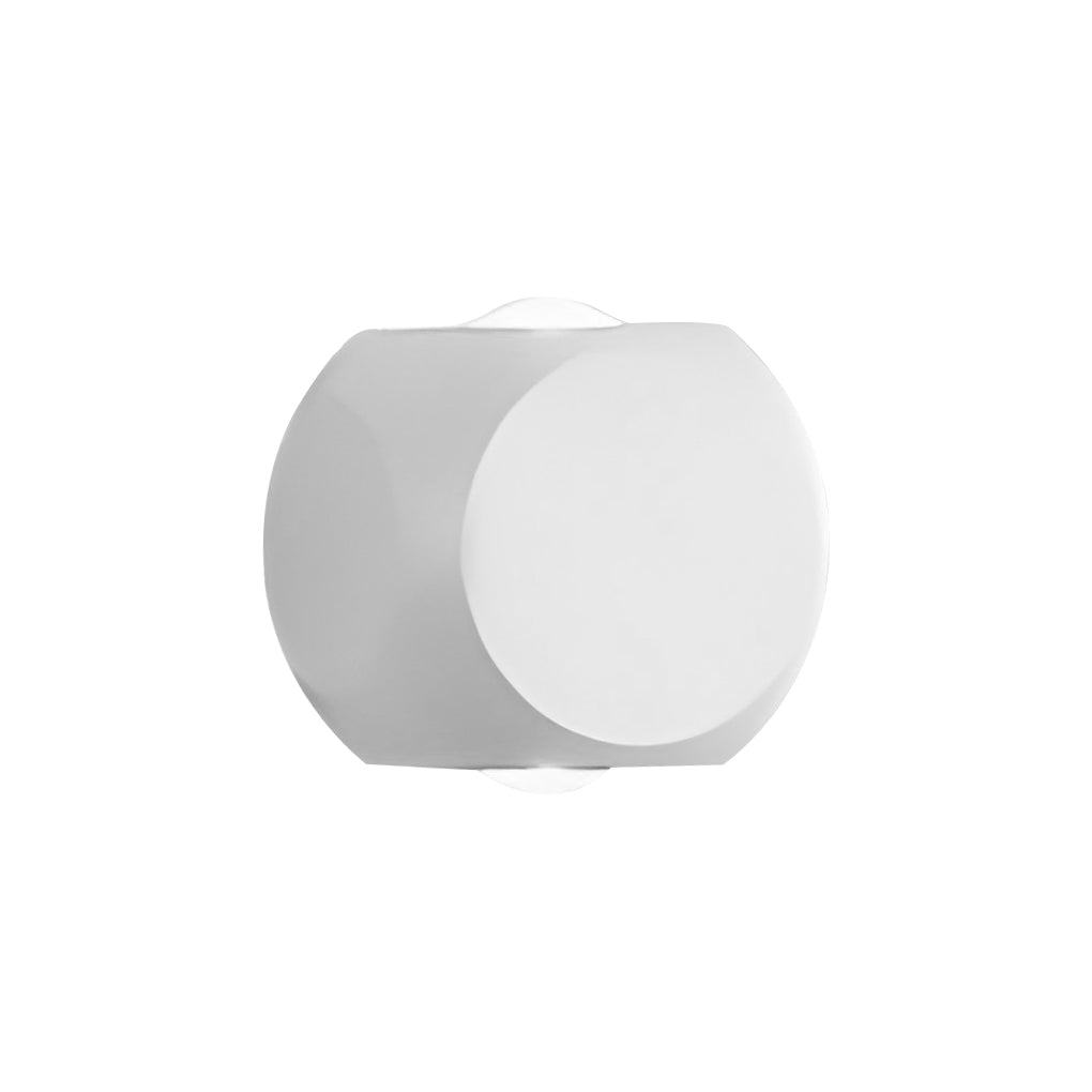Silvery Modern Minimalist Metal Outdoor Sconce Wall Lamp