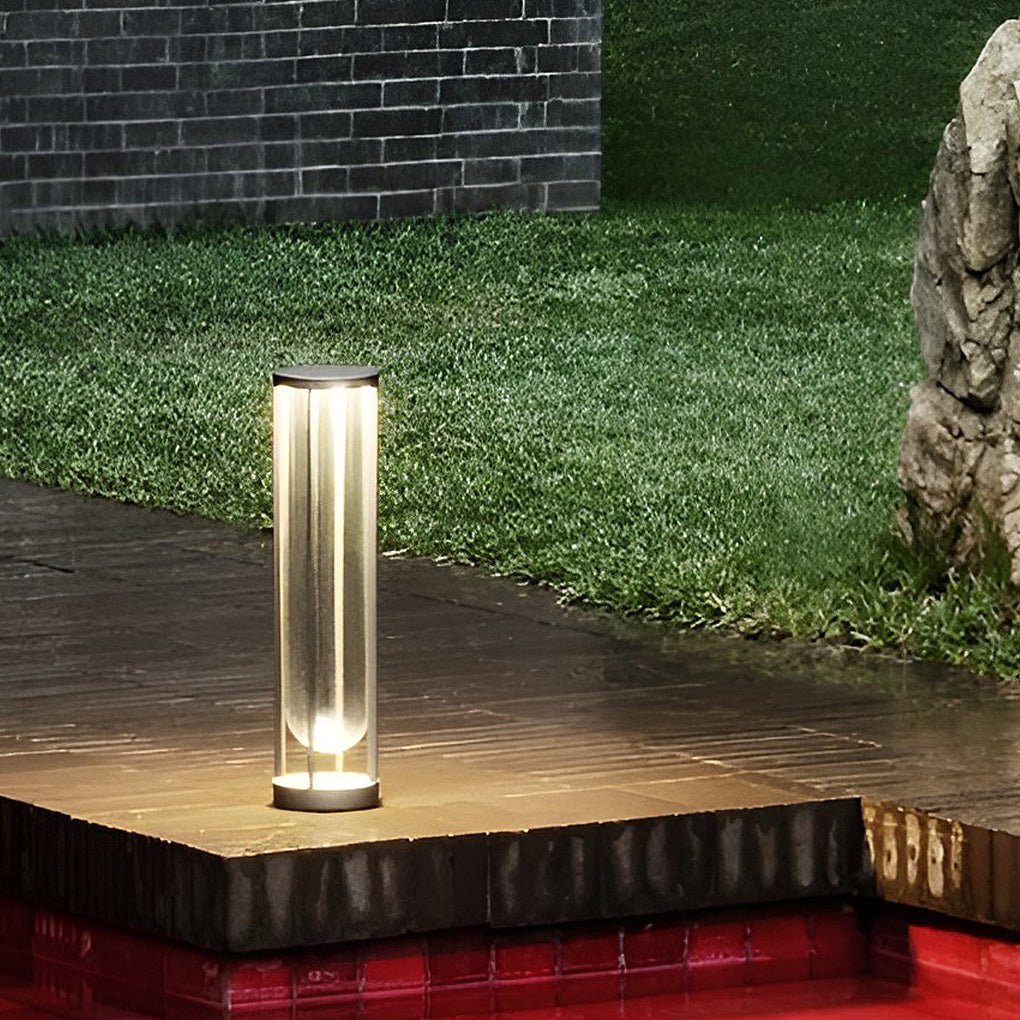 Damon Modern LED Aluminum Outdoor Post Light