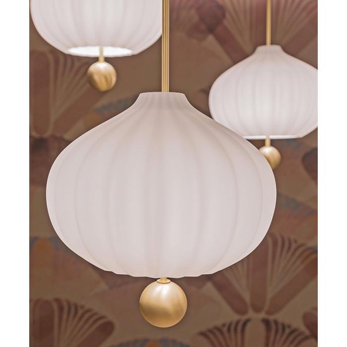 Pivh Vintage Brass Suspension Lamp