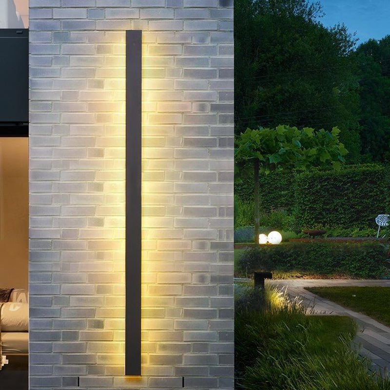 Molly Long LED Linear Minimalist Metal Wall Lights