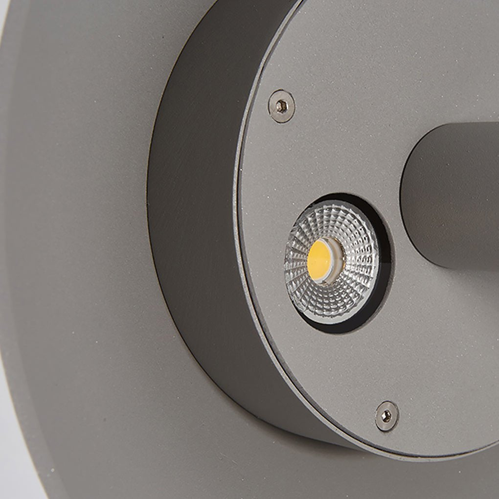 Will Sleek Umbrella LED Aluminum Outdoor Post Light