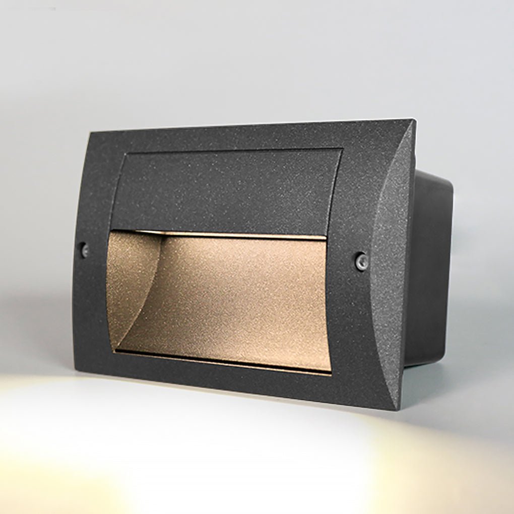 Domin Minimalist LED Aluminum Outdoor Step Wall Lamp