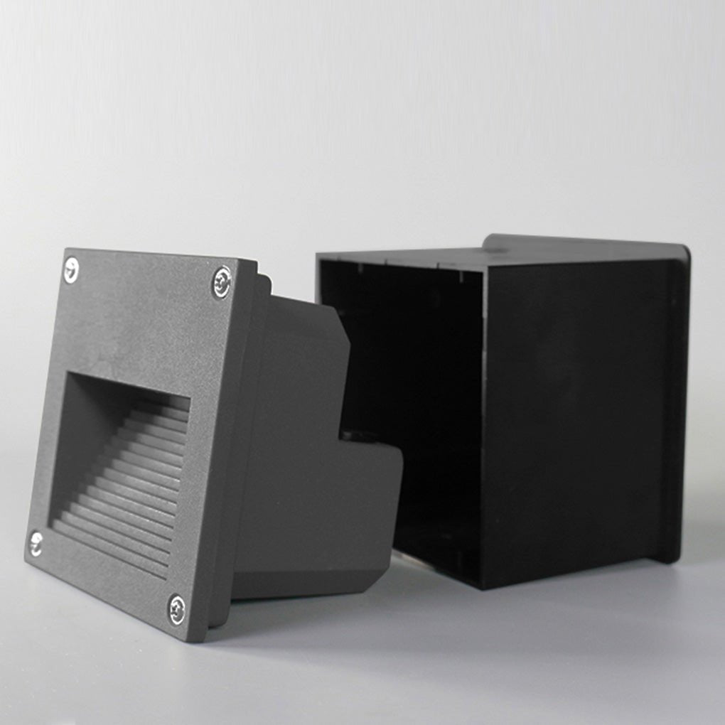 Letic Minimalist Embedded Glass Outdoor Wall Lights