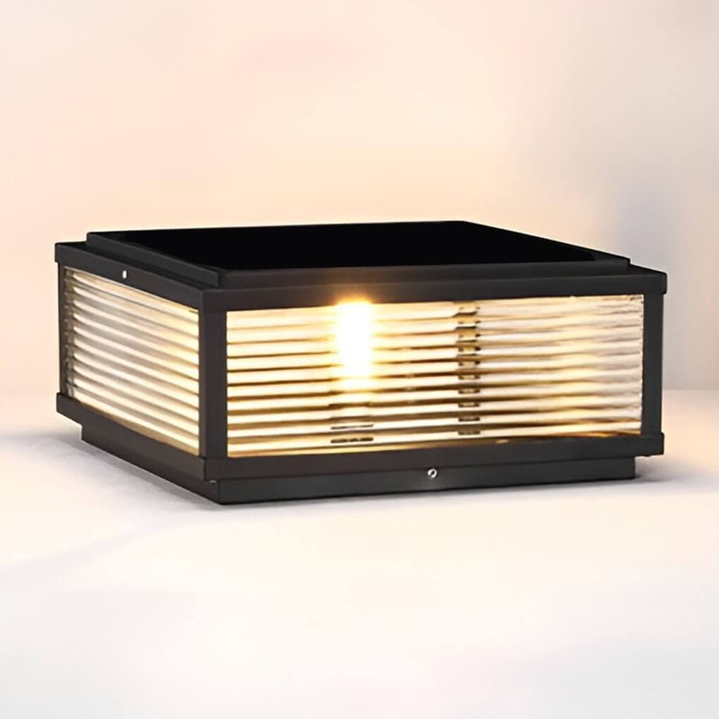 Handsome Modern Aluminum Pier Mount Pillar Light