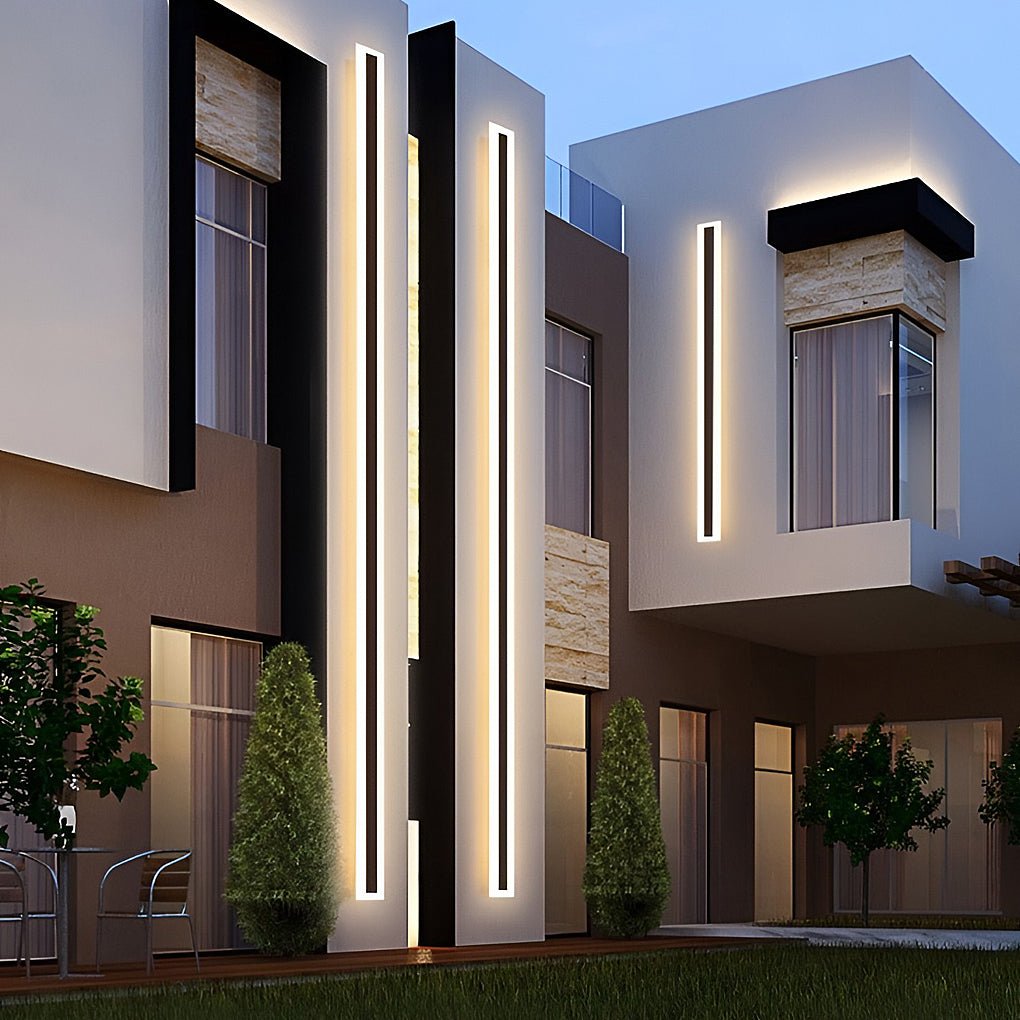 Conque Modern Iron Outdoor Sconce Wall Lamp Fixture
