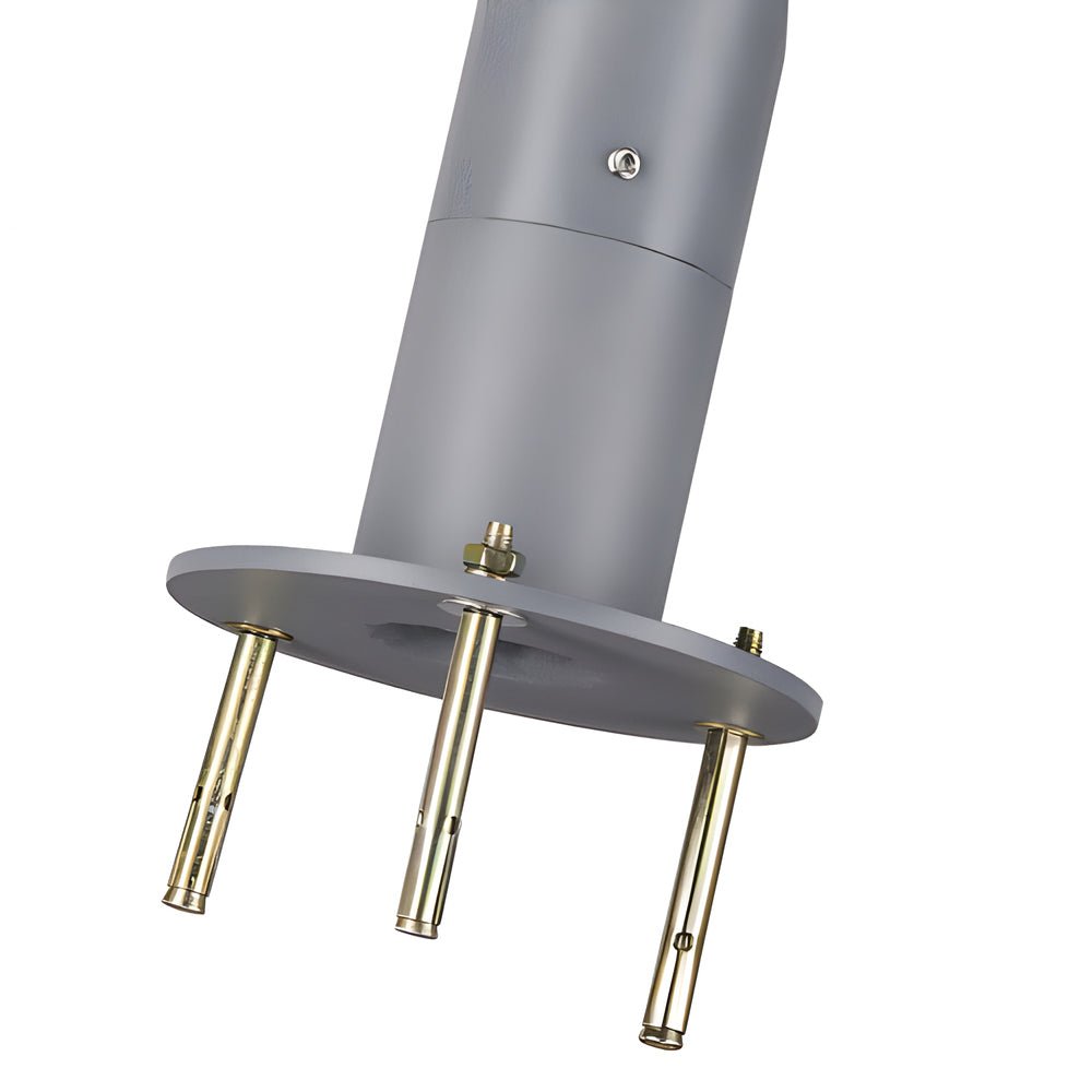Horten Modern Round Dual LED Aluminum Outdoor Post Pillar Lamp