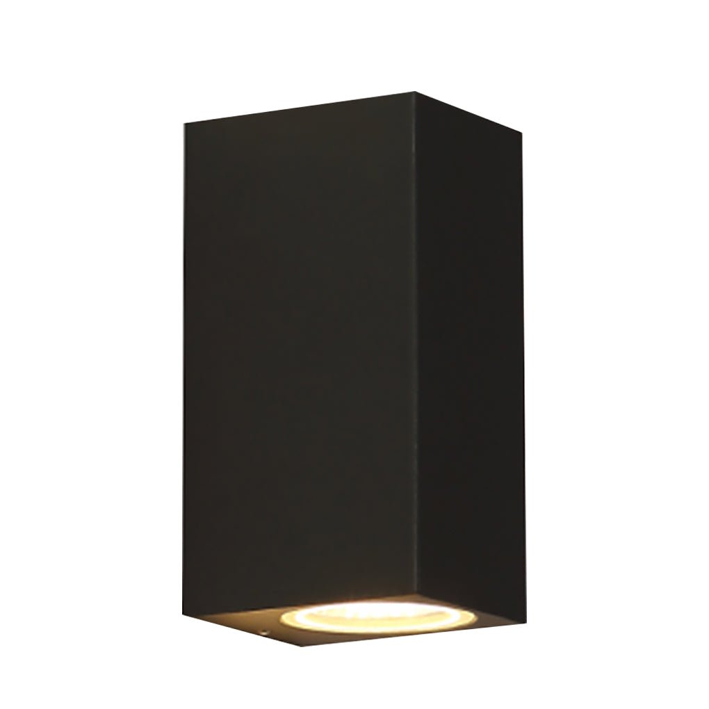 Leah Modern Square Design Aluminum Outdoor Wall Light