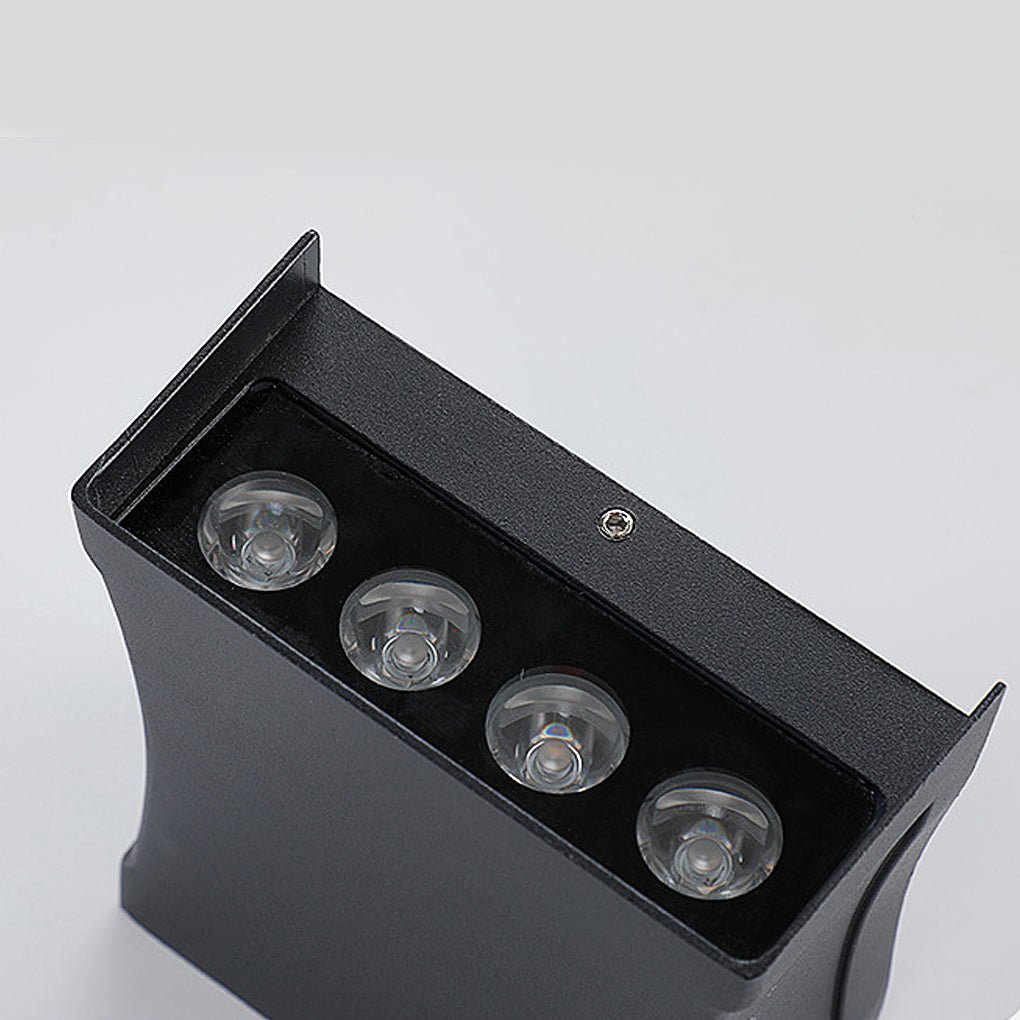 Lillin Classic Modern LED Aluminum Outdoor Wall Sconce